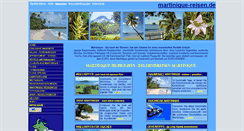 Desktop Screenshot of martinique-reisen.de